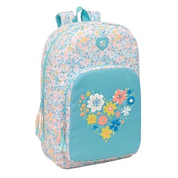 Mochila Adaptable A Carro Reciclado Moos "fiori"