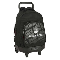Mochila Grande Con Ruedas Compact Extraíble F.c. Barcelona