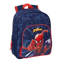Mochila Infantil Adaptable A Carro Spider-Man