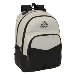 Mochila Doble Adaptable A Carro Kappa "grey"