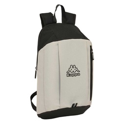 Mini Mochila Cremallera Vertical Kappa "grey"