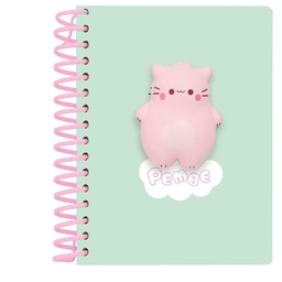 Bloc De Notas Frontal Squishy Pembe "the Pink Cat"
