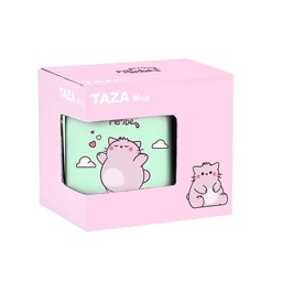 Taza Grande Pembe "the Pink Cat"