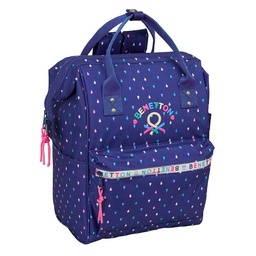 Mochila Con Asas Para Portátil 13" Benetton "drop"