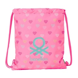 Saco Plano Benetton "heart"