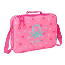Cartera Extraescolares Benetton "heart"