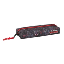 Portatodo Rectangular Con Goma Elástica 22cm Miles Morales