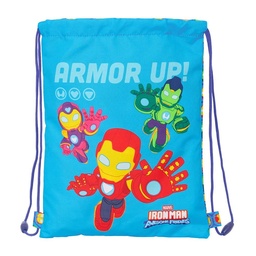 Saco Plano Junior Iron Man