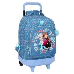 Mochila Grande Con Ruedas Compact Extraíble Frozen