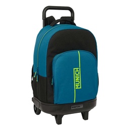 Mochila Grande Con Ruedas Compact Extraíble Munich "land"