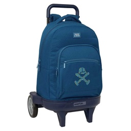 Mochila Grande Con Ruedas Compact Evolution Extraíble Harper & Neyer