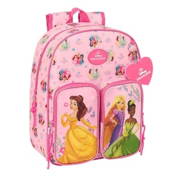 Mochila Infantil Bolsillos Adaptable A Carro Princesas Disney