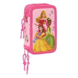 Plumier Triple 37 Pcs Princesas Disney