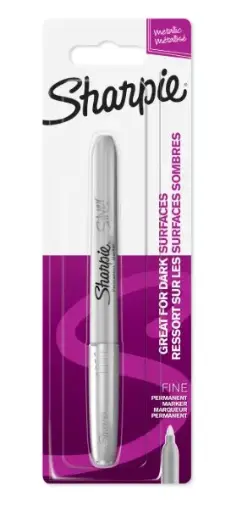 [120079] SHARPIE ROTULADOR PLATA PUNTA FINA