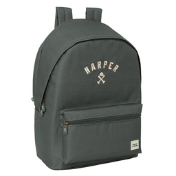 Mochila Doble Para Portátil 15,6"+usb Harper & Neyer "grey"