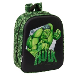 Mochila Guardería 3d Hulk 3d