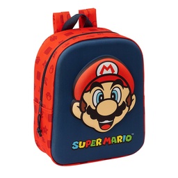 Mochila Guardería 3d Super Mario 3d