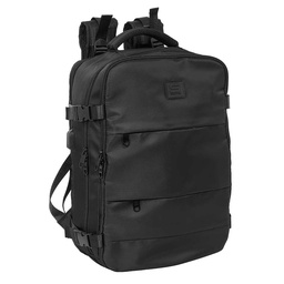 Mochila Viaje Cabina Portátil 15,6'' Safta "negro"