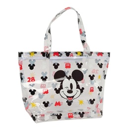 Bolso Shopping Con Cremallera Mickey Mouse "beach"