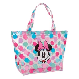 Bolso Shopping Con Cremallera Minnie Mouse "beach"