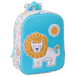 Mochila Guardería 3d Safta Lion 3d