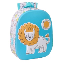 Mochila 3d Safta Lion 3d