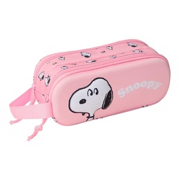 Portatodo Doble 3d Snoopy 3d