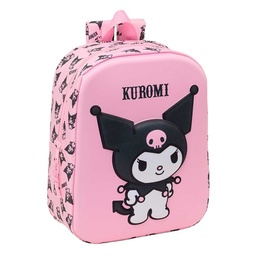 Mochila Guardería 3d Kuromi 3d