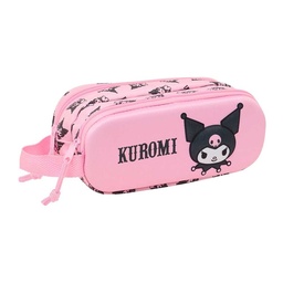 Portatodo Doble 3d Kuromi 3d