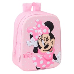 Mochila Guardería 3d Minnie Mouse 3d