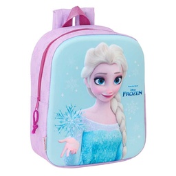 Mochila Guardería 3d Frozen 3d