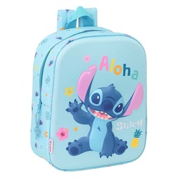 Mochila Guardería 3d Stitch 3d
