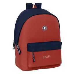 Mochila Doble Para Portátil 15,6"+usb El Pulpo "caldera"