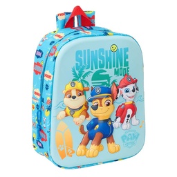 Mochila Guardería 3d Paw Patrol 3d