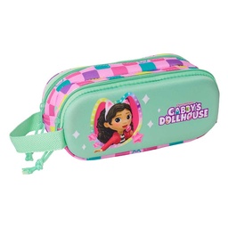 Portatodo Doble 3d Gabby's Dollhouse 3d
