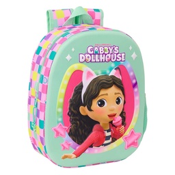 Mochila 3d Gabby's Dollhouse 3d