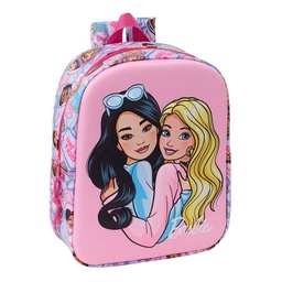 Mochila Guardería 3d Barbie 3d