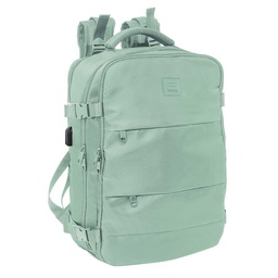 Mochila Viaje Cabina Portátil 15,6'' Safta "verde Pastel"