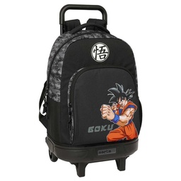 Mochila Grande Con Ruedas Compact Extraíble Dragon Ball