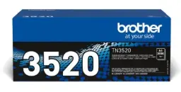 Tóner Negro Original Brother Tn3520