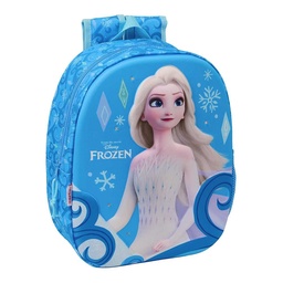 Mochila 3d Con Leds Frozen