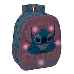 Mochila 3d Con Leds Stitch