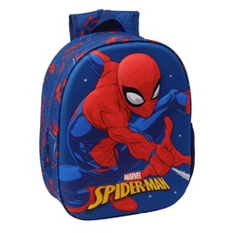 Mochila 3d Con Leds Spider-Man 3d
