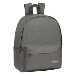 Mochila Para Portátil 14,1" Safta Gris Humo