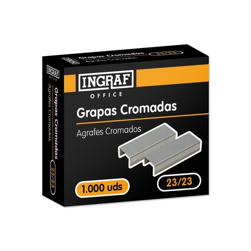 [040096] GRAPAS INGRAF OFFICE GRUESOS 23/23 CAJA 1000UDS
