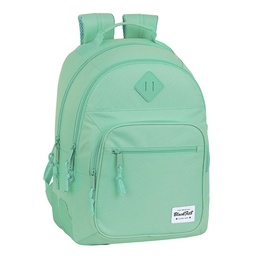 Mochila Doble Adaptable A Carro Blackfit8 Turquesa