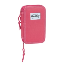Plumier Doble Pequeño 28 Pcs Blackfit8 Fresa