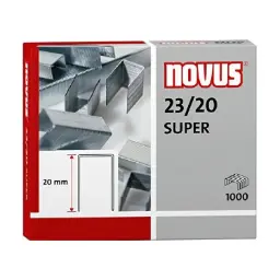 Grapas De Gruesos 20 Mm Novus 23/20