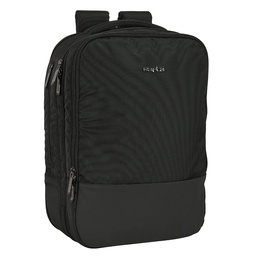 Mochila Fin De Semana Portátil 15,6'' Safta Business "black"