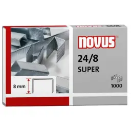 Grapas Novus 22/8 24/8 Galvanizadas
